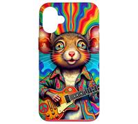 Custodia per iPhone 16 Plus Far Out Mouse 60s chitarrista