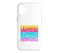 Custodia per iPhone 16 Plus Fasi di redditività del trader