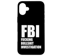 Custodia per iPhone 16 Plus FBI Cazzo BULLSHIT INDAGINE No Kavanaugh Meme