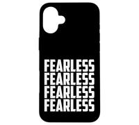 Custodia per iPhone 16 Plus Fearless Tee shirt, I'm Fearless Strong Motivational Quotes