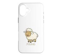 Custodia per iPhone 16 Plus Fede cristiana - Pecora smarrita, ora ritrovato il logo