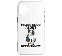 Custodia per iPhone 16 Plus Felino, buon amante dei gatti in cerca di lavoro