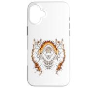 Custodia per iPhone 16 Plus Fierce Gorilla Rock Hand Sign