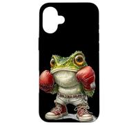 Custodia per iPhone 16 Plus Fight Arena Costume con questa Rana Boxe