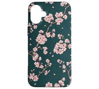 Custodia per iPhone 16 Plus Fiori di ciliegio Sakura Floral Pattern Fiori Rosa
