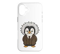 Custodia per iPhone 16 Plus Fisica teorica intelligente Nerd Penguin Physicist