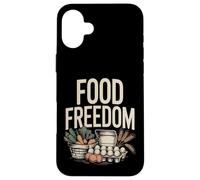 Custodia per iPhone 16 Plus Food Freedom Homestead Giardinaggio Autosufficienza
