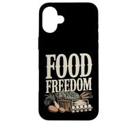 Custodia per iPhone 16 Plus Food Freedom Homestead Giardinaggio Autosufficienza