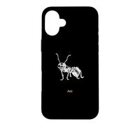 Custodia per iPhone 16 Plus Formica - Legno Rosso - Insetto