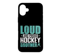 Custodia per iPhone 16 Plus Forte E Orgoglioso Hockey Brother Ice Rink