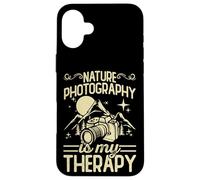 Custodia per iPhone 16 Plus Fotografare paesaggi naturali è la mia terapia