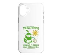 Custodia per iPhone 16 Plus Fotosintesi divertente - Keeping It Green ecologia biologia