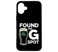 Custodia per iPhone 16 Plus Found The G Spot Funny St Patricks Day