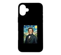 Custodia per iPhone 16 Plus Franz Schubert Compositore