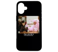 Custodia per iPhone 16 Plus Friends Kitty vs Bunny