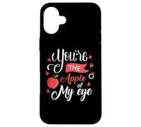 Custodia per iPhone 16 Plus Fruit Apple Eye Love Romantic Lovely Gift Idea Apple of eye