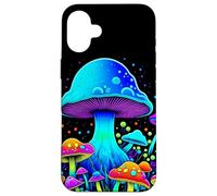 Custodia per iPhone 16 Plus Fun Funghi funghi funghi colorati