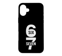 Custodia per iPhone 16 Plus Fun Six Seven 6 7 Progettazione di meme 6 7