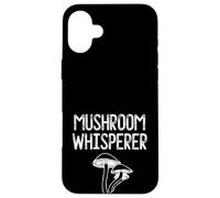 Custodia per iPhone 16 Plus Funghi Whisperer Fungi Hunter Morel Micologo Funghi