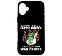Custodia per iPhone 16 Plus Funny Frog Goose Let's Roll Math Rocks No ai crimini di guerra