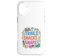 Custodia per iPhone 16 Plus Funny Hiking Outdoor Adventures Nature Loving
