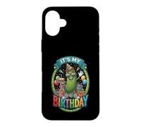 Custodia per iPhone 16 Plus Funny Its My Birthday Pickle Party Boys Girls Kids
