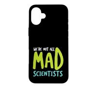 Custodia per iPhone 16 Plus Funny Microbiology Non siamo tutti scienziati pazzi