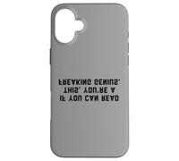 Custodia per iPhone 16 Plus Funny Optical Illusion Genius Design