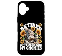 Custodia per iPhone 16 Plus Funny Saying And Retirement Gnome Grandpa For Retired Dad