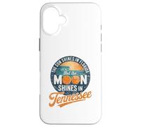 Custodia per iPhone 16 Plus Funny Tennessee Moon Shines, Florida Sun Shines TN Humor