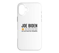 Custodia per iPhone 16 Plus Funny USA Joe Biden 1 Stella Molto male non lo consiglierebbe