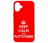 Custodia per iPhone 16 Plus FUTTITINNI | TENERE LA CALMA