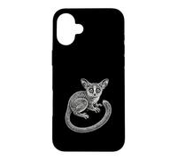 Custodia per iPhone 16 Plus Galago Bush Baby Primate