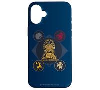 Custodia per iPhone 16 Plus Game of Thrones 4 Houses for the Throne