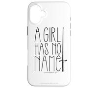 Custodia per iPhone 16 Plus Game of Thrones A Girl Has No Name