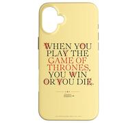 Custodia per iPhone 16 Plus Game of Thrones When You Play