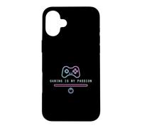 Custodia per iPhone 16 Plus Gaming Is My Passion Controller per console per videogiochi Gamer Boy