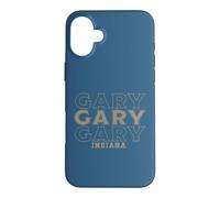 Custodia per iPhone 16 Plus Gary Indiana vintage