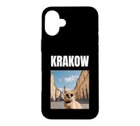 Custodia per iPhone 16 Plus Gatto A Cracovia