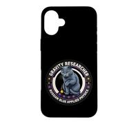 Custodia per iPhone 16 Plus Gatto blu di fisica applicata russo, ricercatore gravitazionale