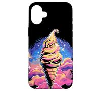 Custodia per iPhone 16 Plus Gelato opera d'arte Sherbet