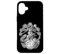 Custodia per iPhone 16 Plus Geometria sacra dell'occulto esoterico ermetico alchemico Rebis