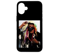 Custodia per iPhone 16 Plus George Clinton Funk Parlamento-Funkadelic di AJ Barratt