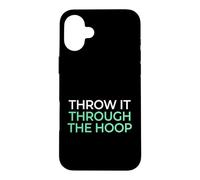 Custodia per iPhone 16 Plus Gettalo attraverso il giocatore di basket del cerchio