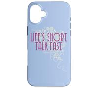 Custodia per iPhone 16 Plus Gilmore Girls Life'S Short. Talk Fast.