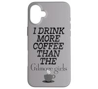 Custodia per iPhone 16 Plus Gilmore Girls More Coffee