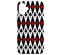 Custodia per iPhone 16 Plus Gioco d'azzardo Blackjack Card Player Casino Las Vegas
