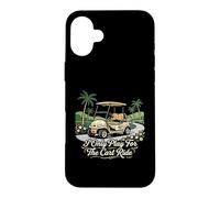 Custodia per iPhone 16 Plus Gioco di golf per il giro del carrello