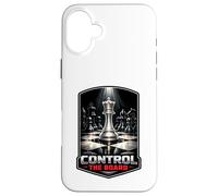 Custodia per iPhone 16 Plus Gioco di potere di scacchi strategici