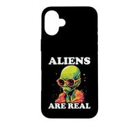Custodia per iPhone 16 Plus Gli alieni sono un vero design extraterrestre retrò